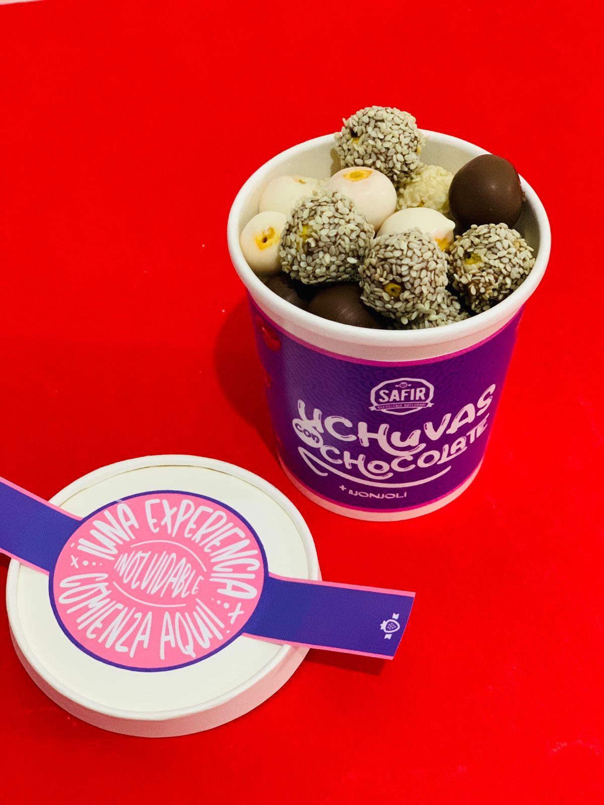 uchuvas con chocolate